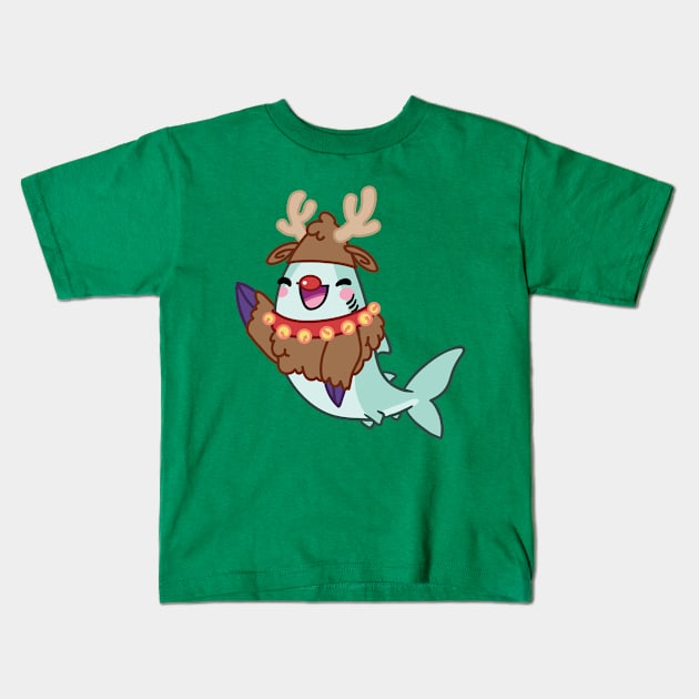 Byte's Costume: Reindeer Kids T-Shirt by bytesizetreasure